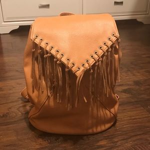 Fringe backpack